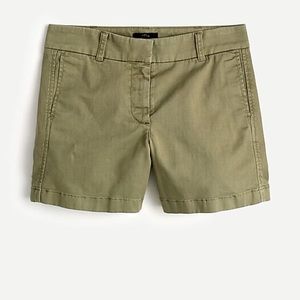 J. Crew NEVER WORN Women’s 5 inch Chinos Green